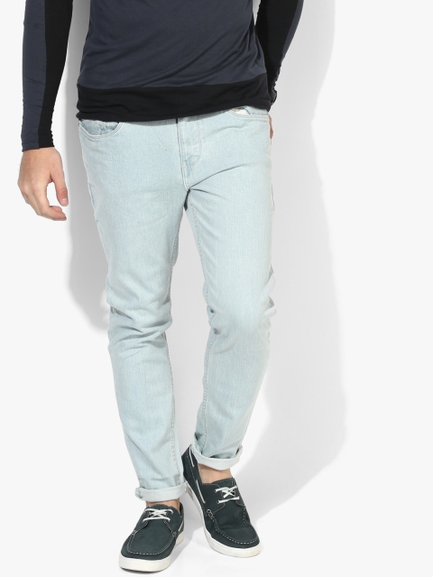 

Blue Saint Men Blue Slim Fit Mid-Rise Clean Look Jeans