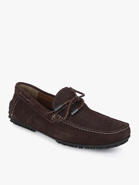 

Ruosh Men Coffee Brown Driving Shoes