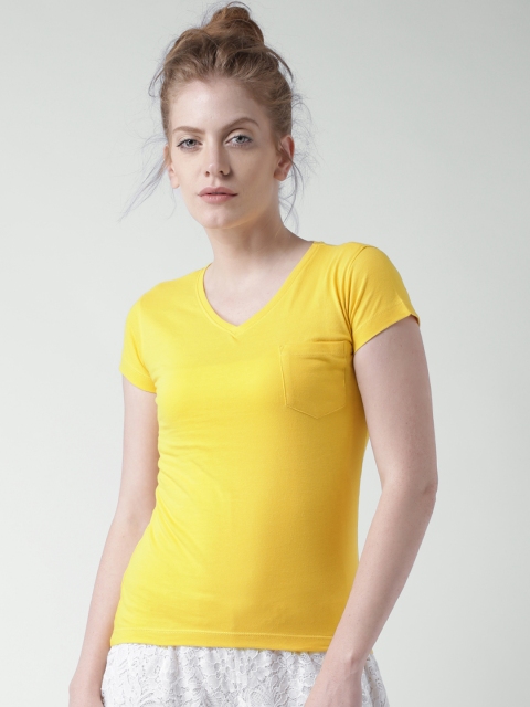 

Mast & Harbour Yellow T-shirt