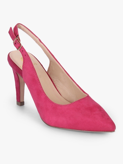 

Carlton London Pink Solid Pumps