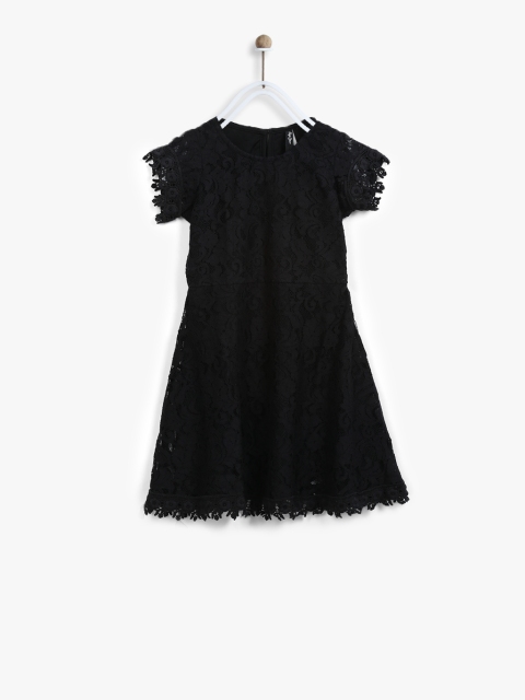 

Pepe Jeans Girls Black Lace Fit & Flare Dress