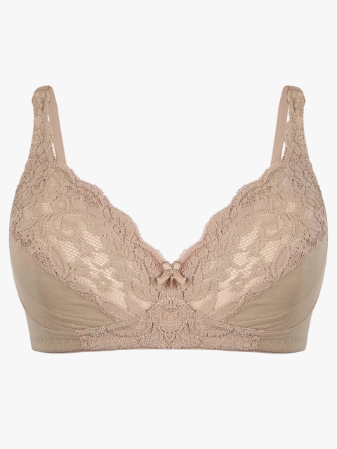 

Bwitch Beige Lace Underwired Lightly Padded Everyday Bra 8903411912172