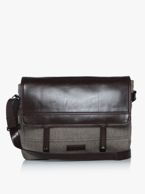 

Benjamin Button Unisex Brown Solid Laptop Bag