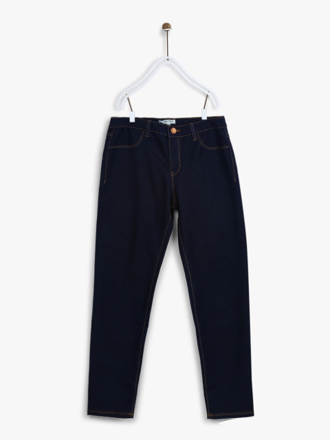 

Allen Solly Junior Girls Navy Blue Slim Fit Mid-Rise Clean Look Jeans