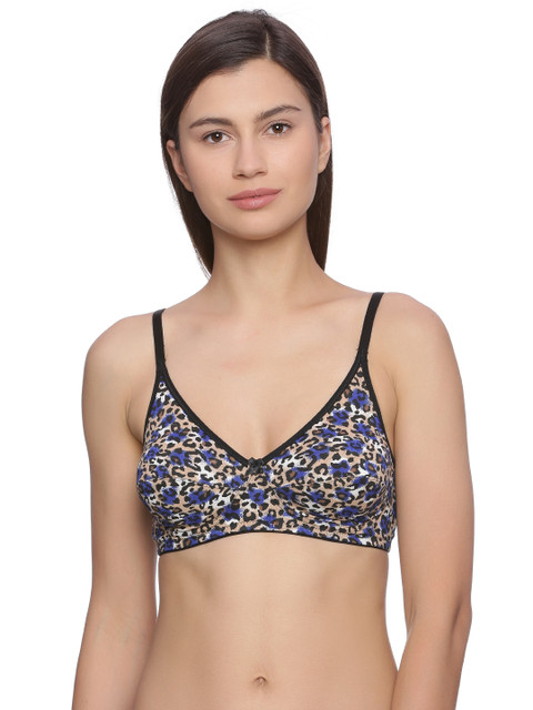 

Rosaline Multicoloured Leopard Print Lightly Padded Everyday Bra RO00ROCS10ENCHL0032C, Multi