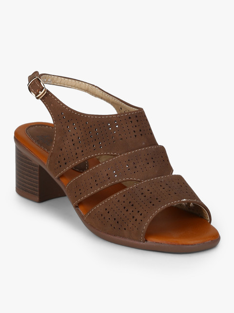 

KetImporta Women Brown Solid Sandals