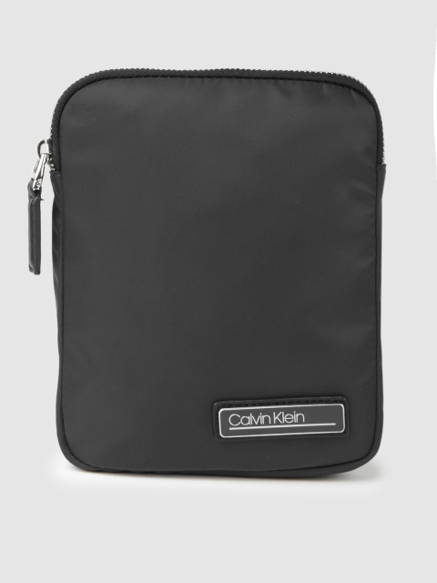 

Calvin Klein Men Black Solid Messenger Bag