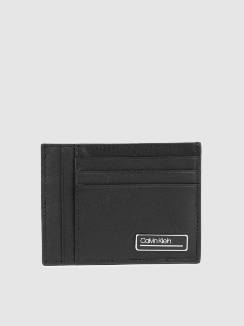 

Calvin Klein Men Black Solid Card Holder