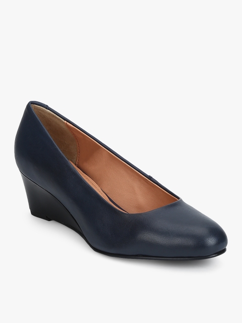 

Steve Madden Women Navy Blue Solid Pumps