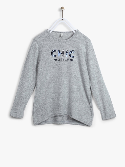 

Losan Girls Grey T-Shirt