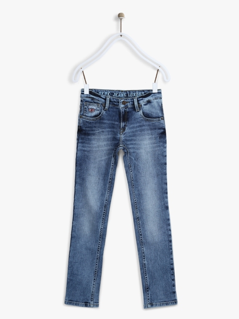 

Pepe Jeans Boys Blue Slim Fit Jeans