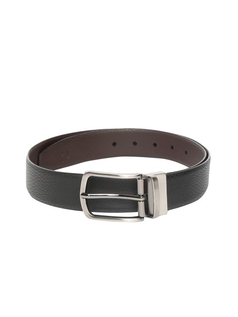 

Allen Solly Men Brown & Black Reversible Leather Belt