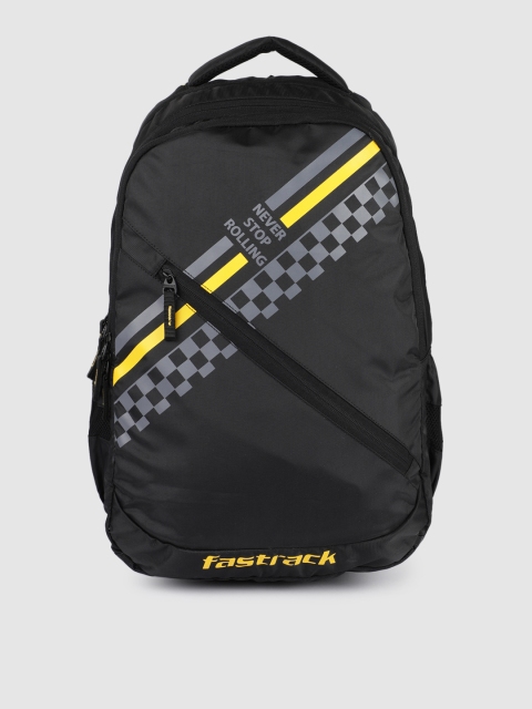 

Fastrack Unisex Black Graphic Printed Backpack
