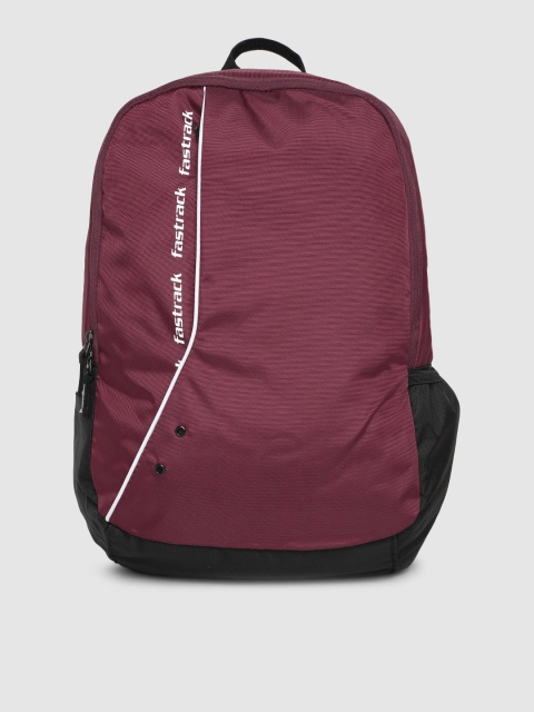 

Fastrack Unisex Brown Brand Logo Printed Backpack