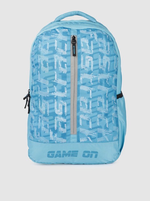 

Fastrack Unisex Blue Brand Logo Laptop Backpack