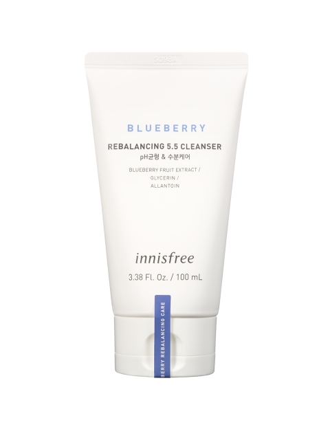 

Innisfree Unisex Blueberry Rebalancing 5.5 Cleanser 100 ml, White