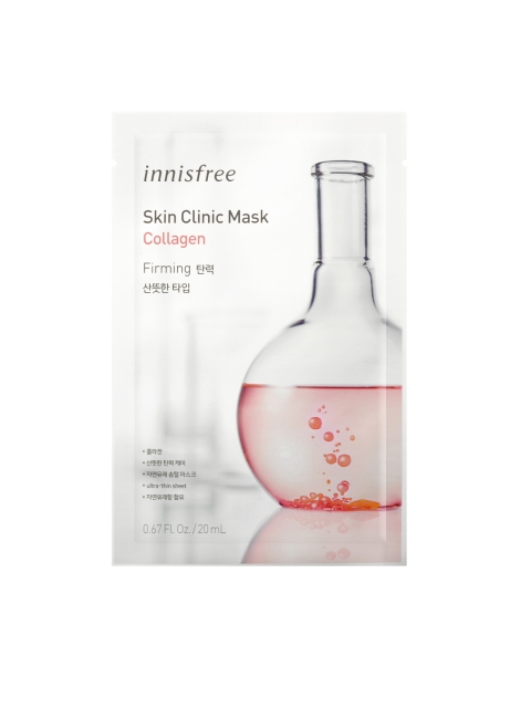 

Innisfree Unisex Skin Clinic Firming Collagen Mask 20 ml, White