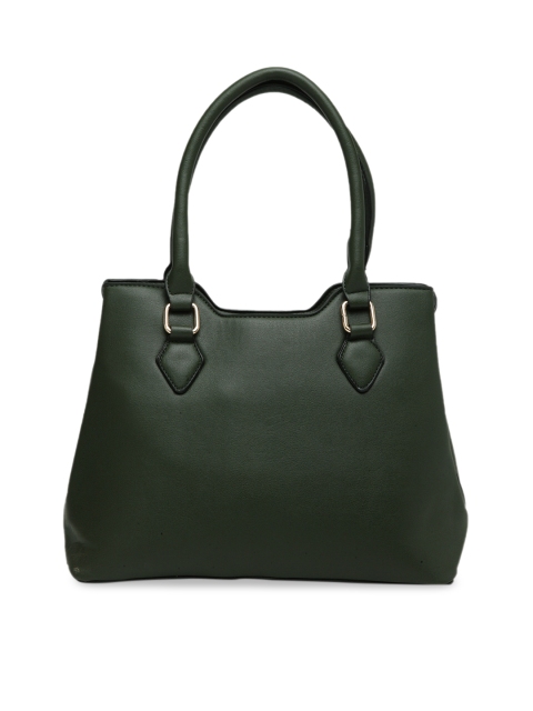

Ladida Green Solid Handheld Bag
