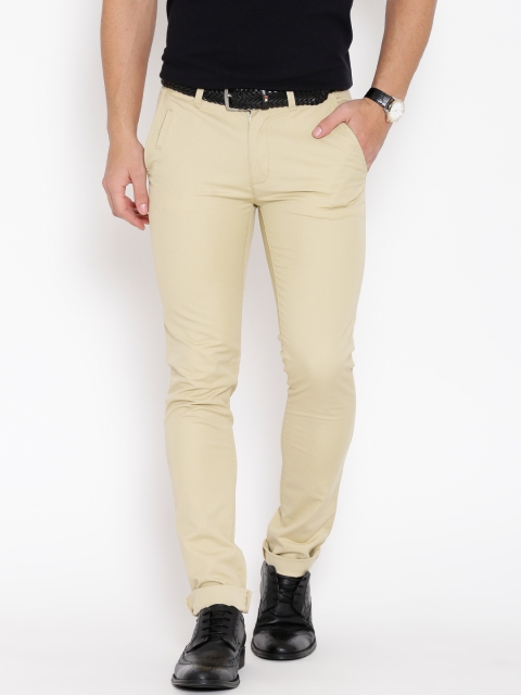 

United Colors of Benetton Beige Slim Casual Trousers