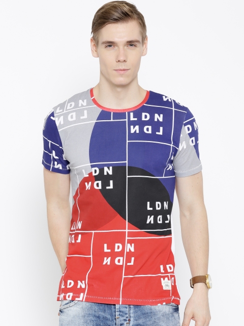 

United Colors of Benetton Multicoloured Printed T-shirt, Multi