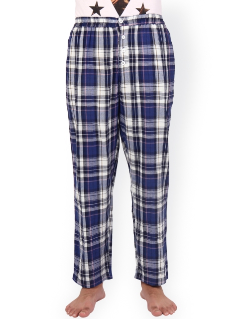 

Oxolloxo Blue & White Checked Loose Fit Pyjamas W15095NW0007