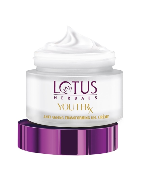 

Lotus Herbals Sustainable YOUTHRX Anti Ageing Transforming Creme SPF 25, Off white