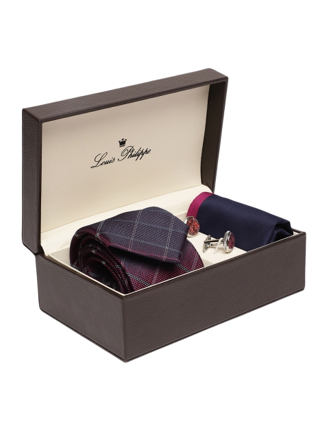 

Louis Philippe Men Multicolored Accessory Gift Set, Multi