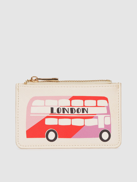 

Accessorize Women Multicoloured Printed Card Holder, Multi