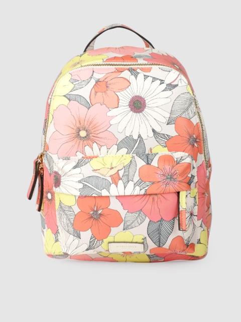 

Accessorize Women Multicoloured Floral Printed Backpack, Multi