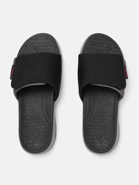 

Skechers Men Black Solid EQUALIZER 4.0 Sliders