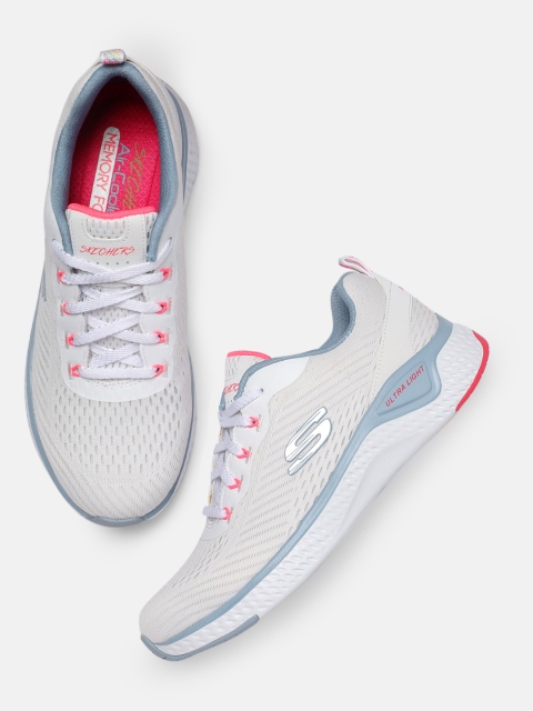 

Skechers Women Off-White SOLAR FUSE Sneakers