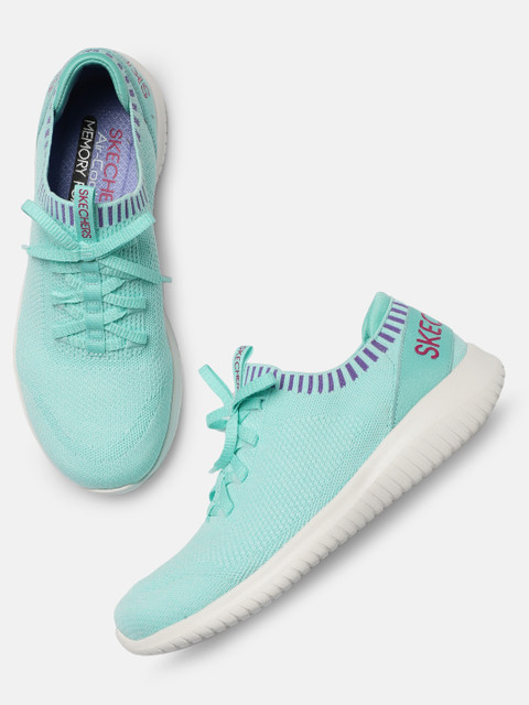 

Skechers Women Turquoise Blue ULTRA FLEX Sneakers