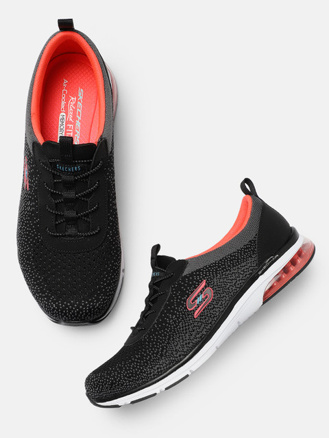 

Skechers Women Black SKECH-AIR EDGE Sneakers
