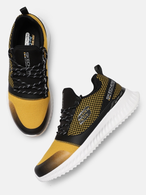

Skechers Men Yellow & Black MATERA 2.0 Sneakers