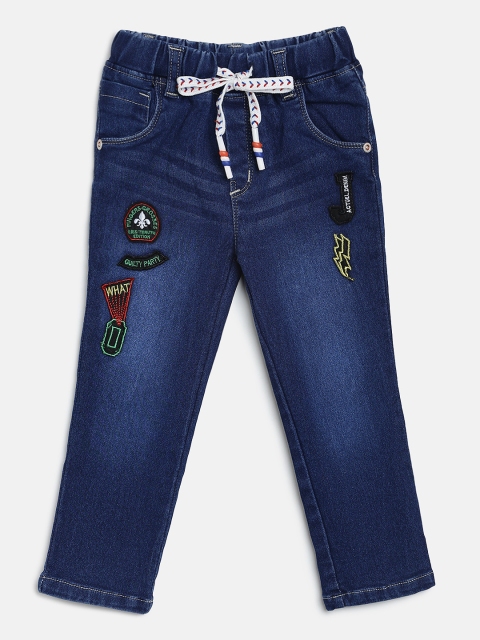 

Actuel Boys Blue Regular Fit Mid-Rise Clean Look Jeans