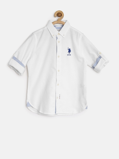 

U.S. Polo Assn. Kids Boys White Shirt
