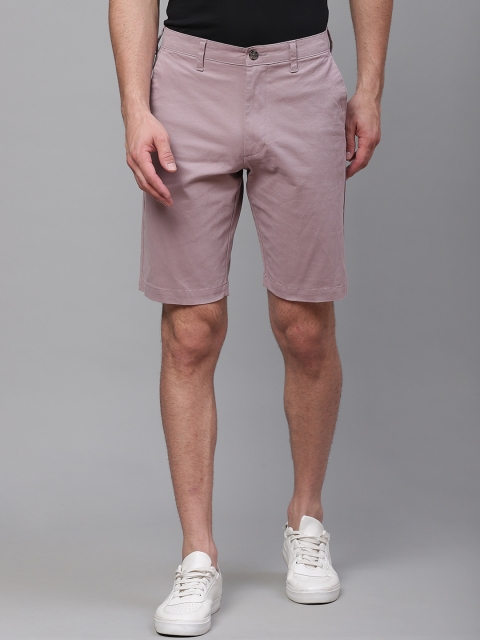 

Marks & Spencer Men Purple Solid Regular Fit Chino Shorts