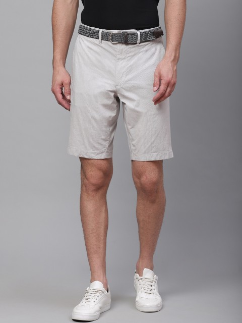 

Marks & Spencer Men Grey Solid Regular Fit Chino Shorts