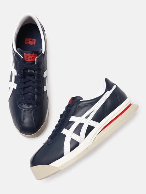 

Onitsuka Tiger Unisex Navy Blue Corsair EX Leather Sneakers