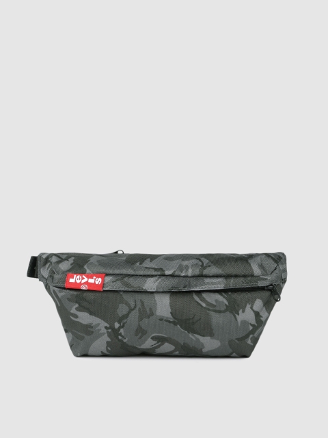 

Levis Men Grey Camouflage Printed BANANA Waist Pouch