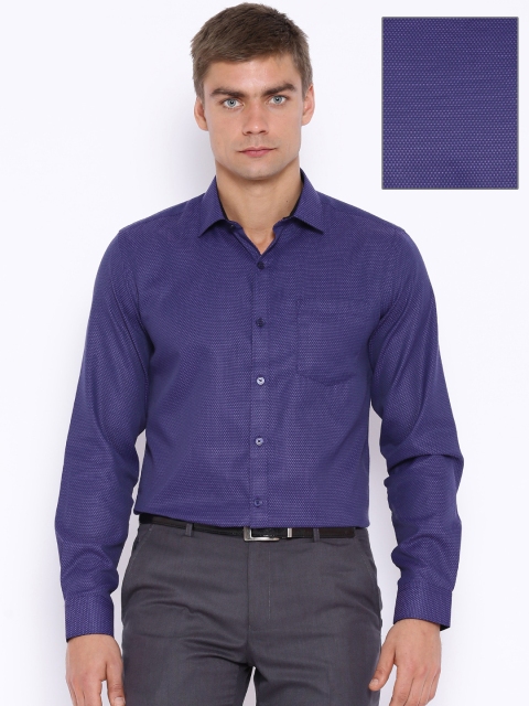 

Mark Taylor Purple Slim Fit Formal Shirt