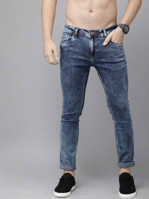 

Roadster Men Blue Slim Fit Mid-Rise Clean Look Stretchable Jeans