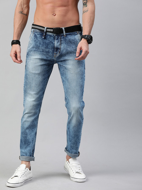 

Roadster Men Blue Slim Fit Mid-Rise Clean Look Stretchable Jeans