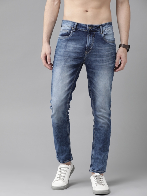 

Roadster Men Blue Skinny Fit Mid-Rise Clean Look Stretchable Jeans