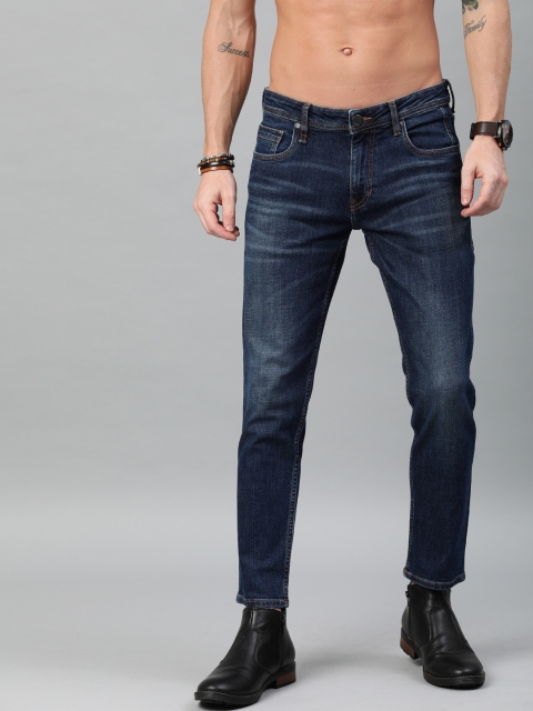 

Roadster Men Blue Slim Tapered Fit Mid-Rise Clean Look Stretchable Jeans