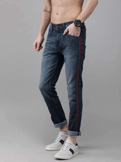 

Roadster Men Blue Slim Fit Mid-Rise Clean Look Stretchable Jeans