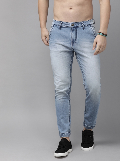 

Roadster Men Blue Regular Fit Mid-Rise Clean Look Stretchable Jeans