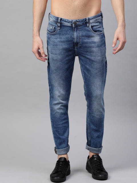 

Roadster Men Blue Skinny Fit Mid-Rise Clean Look Jeans