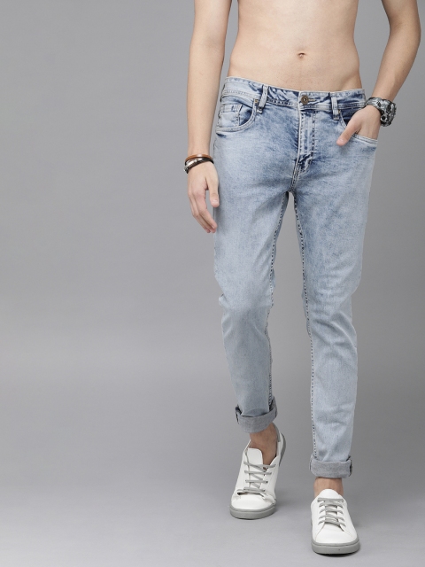 

Roadster Men Blue Slim Fit Mid-Rise Clean Look Stretchable Jeans