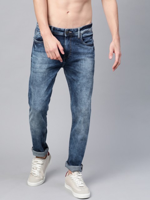 

Roadster Men Blue Skinny Fit Low-Rise Clean Look Stretchable Jeans